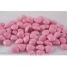 Dragées MINI COEUR Rose Nacré Brillant 1KG