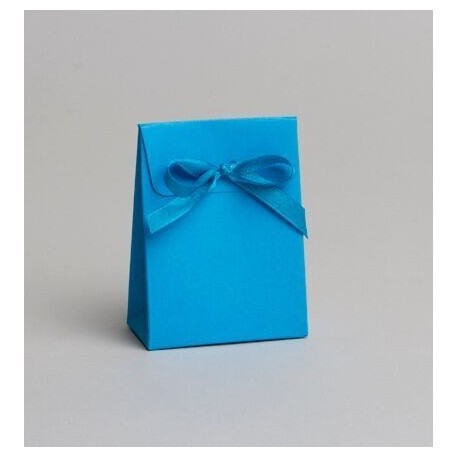 Contenant Mini Pochon Bleu Turquoise (x10)
