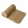 Chemin de Table jute et dentelle