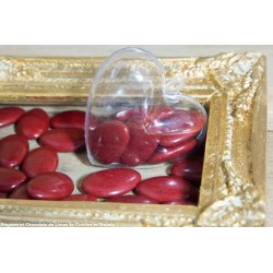 Dragées CHOCOLAT Bordeaux Brillant 1KG