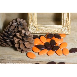 Dragées CHOCOLAT Orange Capucine Brillant 1KG