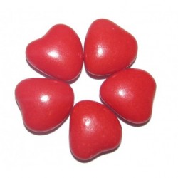 Dragées MINI COEUR  Rouge Brillant 1KG