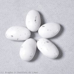 Dragées Galet Blanc 1kg