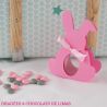 Boîte Lapin Rose (x6)