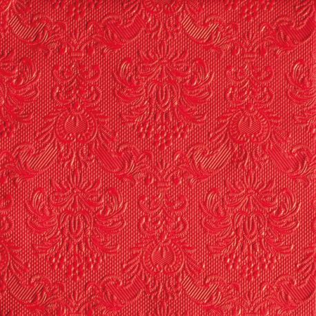 Napkin 33 Elegance Red Fsc Mix