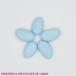 Dragées Amande AVOLA DAUPHINE Bleu Ciel 1Kg