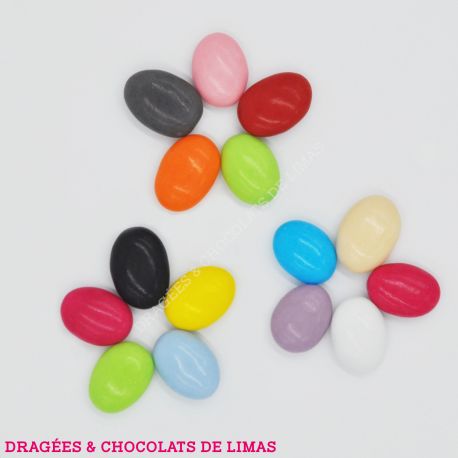 Dragées GUIMAUVE Multicolore 1KG