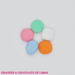 Dragées PÂTE DE FRUIT Multicolore 1KG