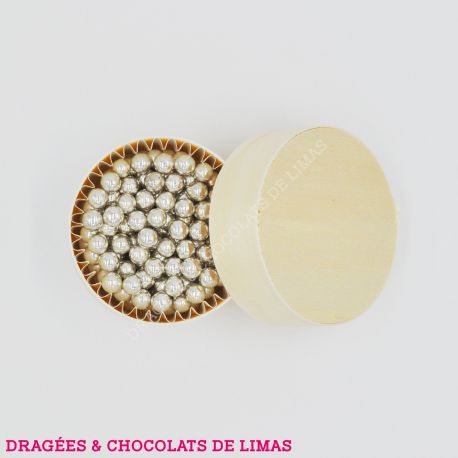 Dragées PERLES de Sucre Argent 150G