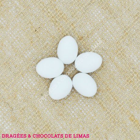 Dragées PÂTE DE FRUIT Blanc 1KG