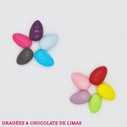 Dragée Amande COMTESSE Multicolore Brillant 1KG