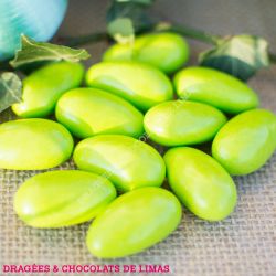 Dragées CARAMEL Beurre Salé Vert Pomme 1KG
