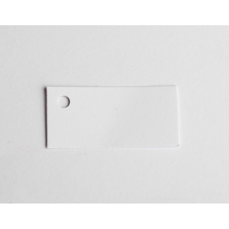 15 étiquettes autocollantes rectangle de 70 x 50.8 mm blanche pour jeu