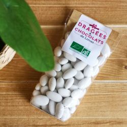 BIO DRAGEES AU AMANDES - BLANC 250G