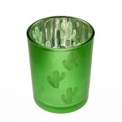 Bougeoir CACTUS Vert x1