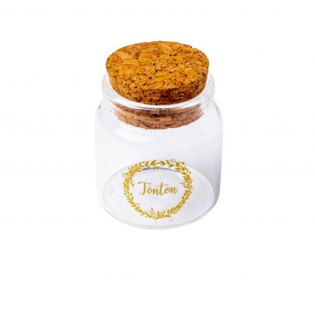 FIOLE TONTON Verre + bouchon liège FIOLE TONTON Verre + bouchon liège