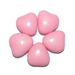 MINI COEUR ROSE NACRE 73% cacao 450grs