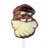 Sucette Père Noël au chocolat au lait 15grs