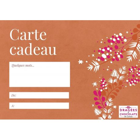 CARTE CADEAU 30 EUROS CARTE CADEAU 30 EUROS