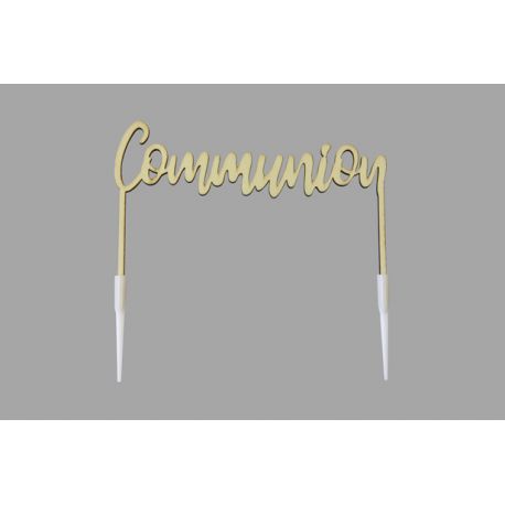 DECOR GATEAU COMMUNION