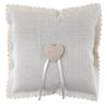 X1 Coussin Coeur Blanc