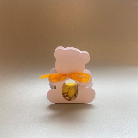 X6 Ballotins nounours blanc