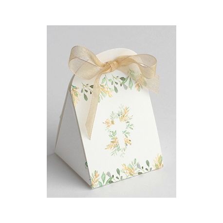 CONTENANT COMMUNION FEUILLAGEx10