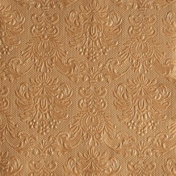 Serviettes de Table Cuivre ELEGANCE 33x33cm