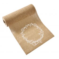 Chemin de Table Communion en Jute