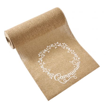 Chemin de Table Communion en Jute