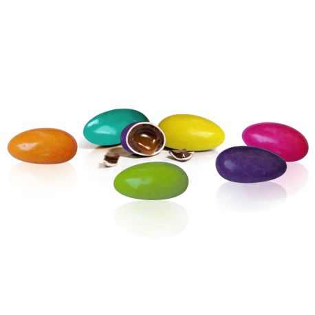 Dragées caramel beurre salé multicolore 500grs