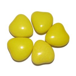 Mini-Coeurs Chocolat JAUNE...