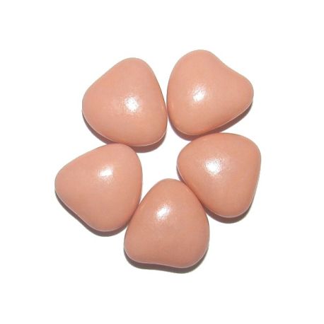 Dragées Mini-Coeur Corail 450grs