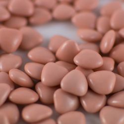 Dragées Mini-Coeur Corail 450grs