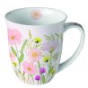 Mug décor fleurs pastel 0.4L