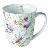 Mug décor oiseaux 0.4L