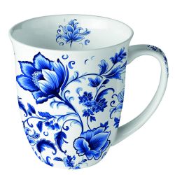 Mug Fleurs Bleues 0.4L