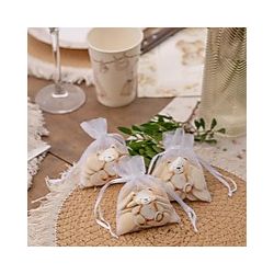 Sachet organdi ourson x4