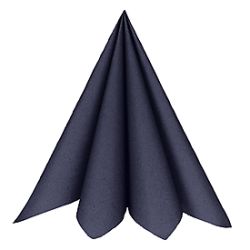 Serviettes Bleu Marine x20