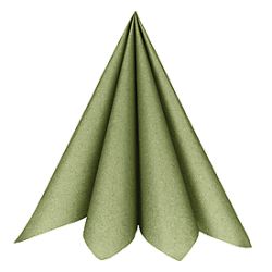 Serviettes vert sauge x20