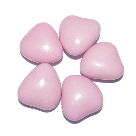Dragées Mini Coeur Lilas Parme 450grs