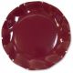 Assiettes Carton Bordeaux 21cm (x10)