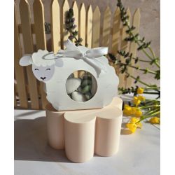 Contenant à dragées Mouton x6