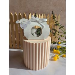 Contenant à dragées Mouton x6