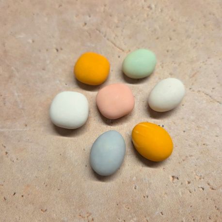 Dragées pâte de fruits pastel 500grs