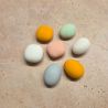 Dragées pâte de fruits pastel 500grs
