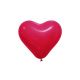 Ballon Coeur Rouge Opaque (x8)