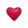 Ballon Coeur Rouge Opaque (x8)
