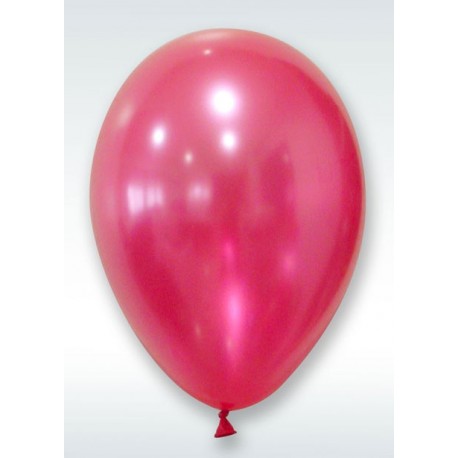 Ballon Rose Fuchsia Nacré Diamètre 30cm (x24)