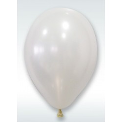 Ballon Blanc nacré diamètre 30cm (x 24)